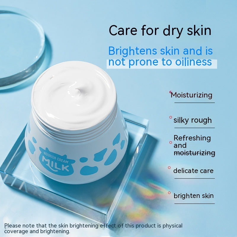 Laikou Milk Skin-tendering Cream - Lazy No Makeup Cream Moisturizing And Hydrating