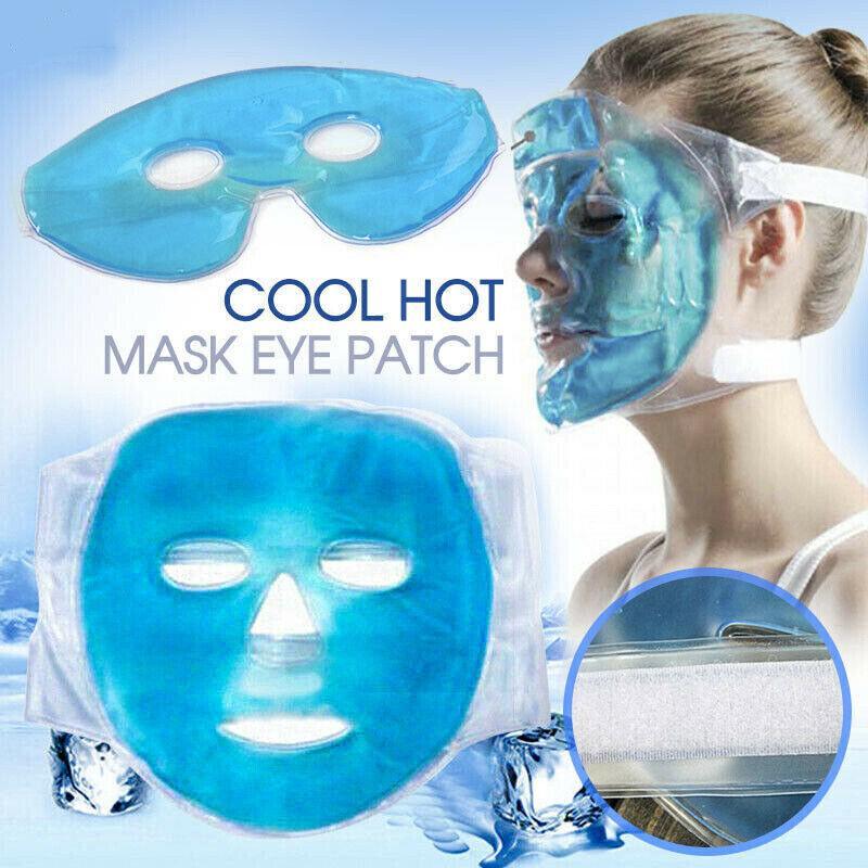 Cooling Mask/Eyepatch Hot Cold Gel Pack Beauty Relax Medical Facial Skin Care Au-2