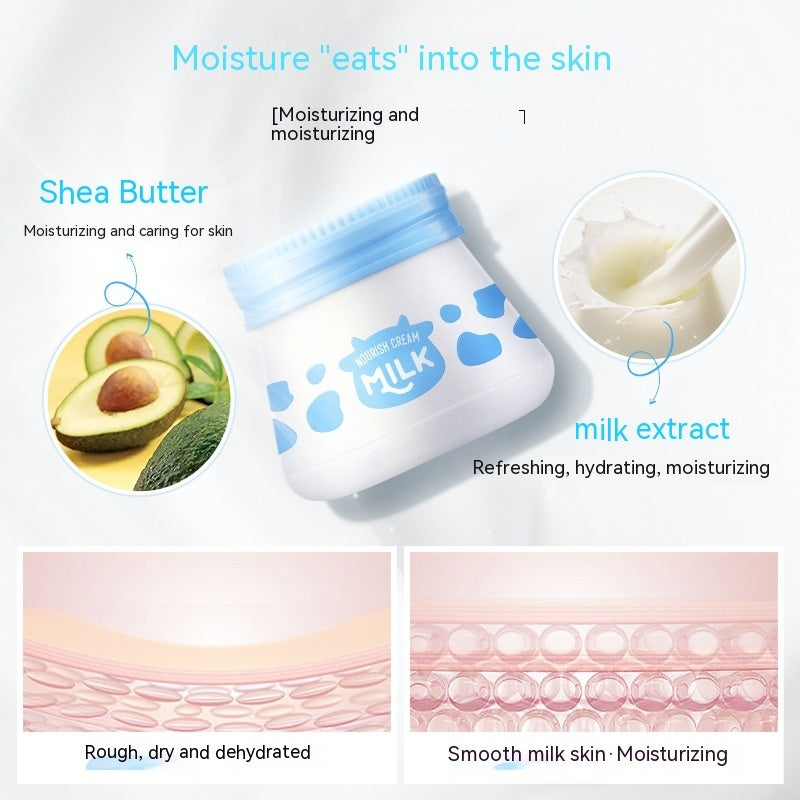 Laikou Milk Skin-tendering Cream - Lazy No Makeup Cream Moisturizing And Hydrating