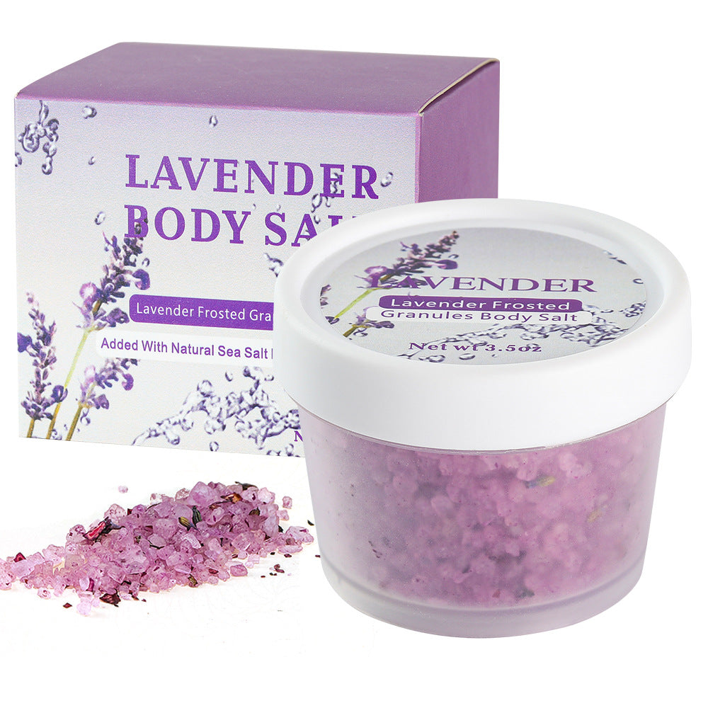 Body Rose Dried Flower Fragrance Bath Salts