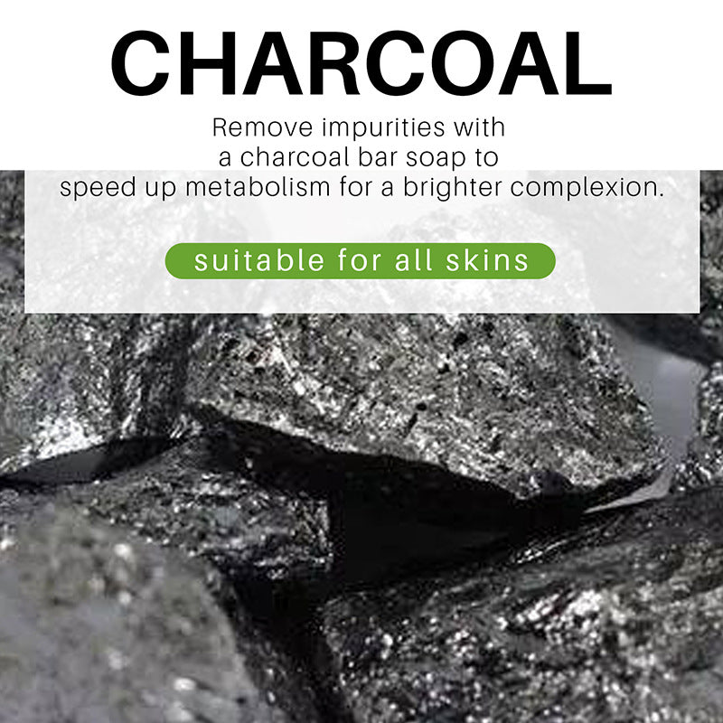 Charcoal Bath Soap Organic Rich Foam
