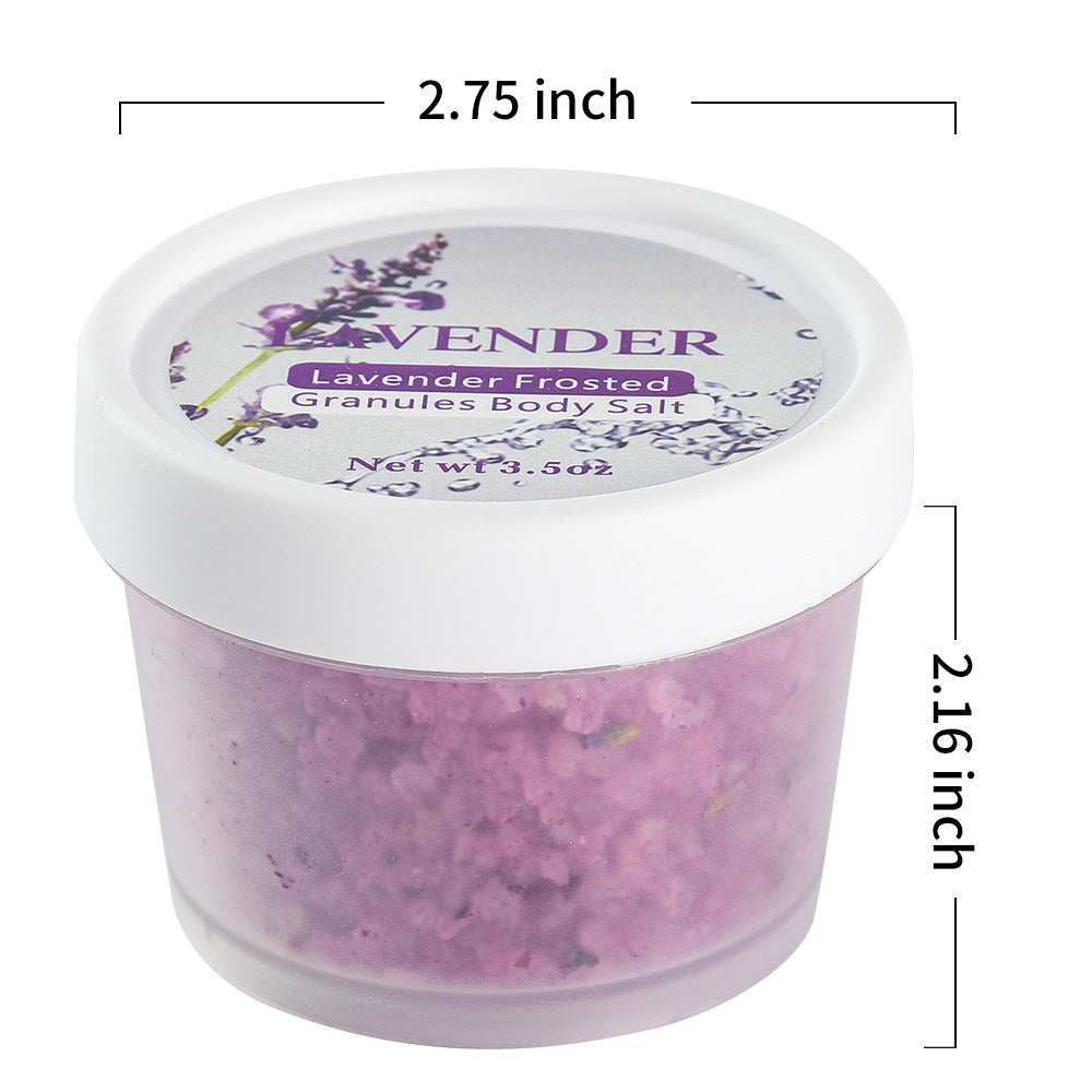 Body Rose Dried Flower Fragrance Bath Salts