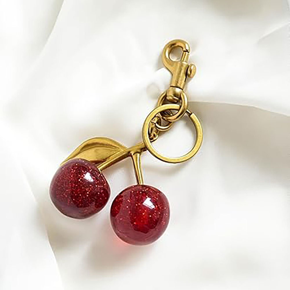 Women's Bag Pendant Alloy Ring Cherry